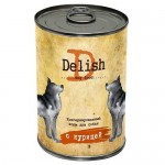 Delish консервы для собак с курицей [970гр]
