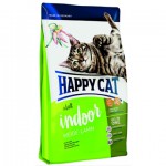Happy Cat Fit&Well Adult Indoor «Пастбищный ягненок» сухой корм для взрослых кошек, постоянно живущих в помещении [10кг]